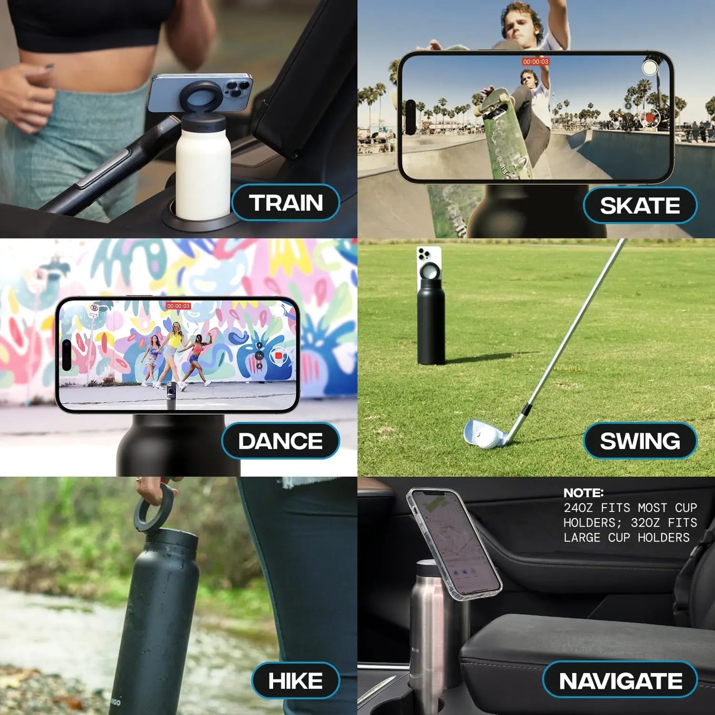 Magnetic Water Bottle